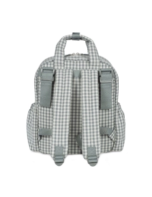 Mochila Praliné Vichy de Walking Mum Matcha
