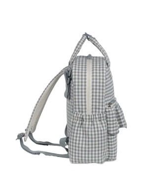 Mochila Praliné Vichy de Walking Mum Matcha