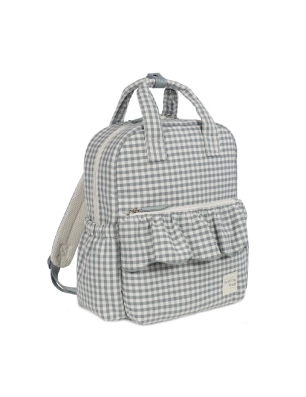 Mochila Praliné Vichy de Walking Mum Matcha
