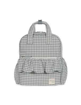 Mochila Praliné Vichy de Walking Mum Matcha