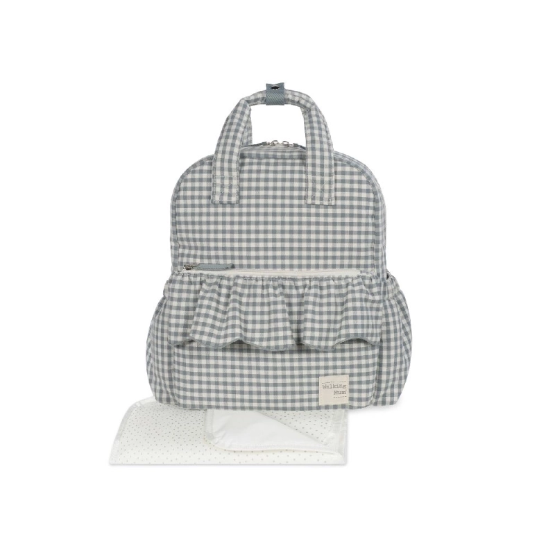 Mochila Praliné Vichy de Walking Mum
