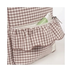 Mochila Praliné Vichy de Walking Mum Moka