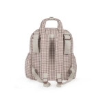 Mochila Praliné Vichy de Walking Mum Moka