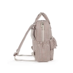 Mochila Praliné Vichy de Walking Mum Moka