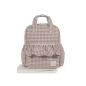 Mochila Praliné Vichy de Walking Mum