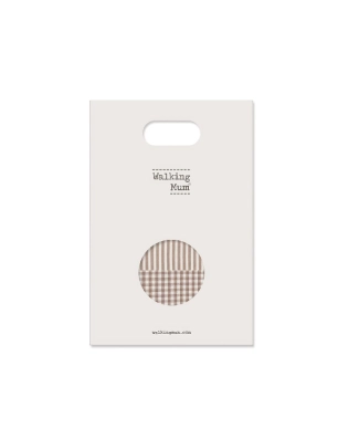 Funda colchón y muselina Praliné de Walking Mum Moka