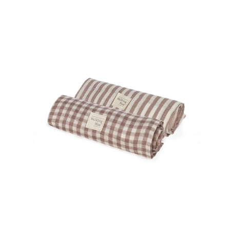 Pack 2 muselinas Praliné de Walking Mum Moka