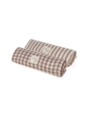Pack 2 muselinas Praliné de Walking Mum Moka