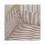 Protector cuna Praliné reversible de Walking Mum Moka