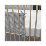 Protector cuna Praliné reversible de Walking Mum Moka