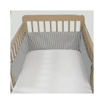 Protector cuna Praliné reversible de Walking Mum Moka