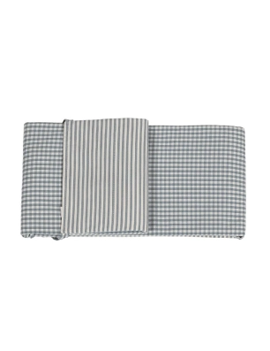 Protector cuna Praliné reversible de Walking Mum Moka