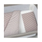 Edredón con sábana y almohada minicuna  Praliné de Walking Mum