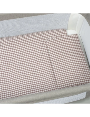 Edredón con sábana y almohada minicuna  Praliné de Walking Mum Moka