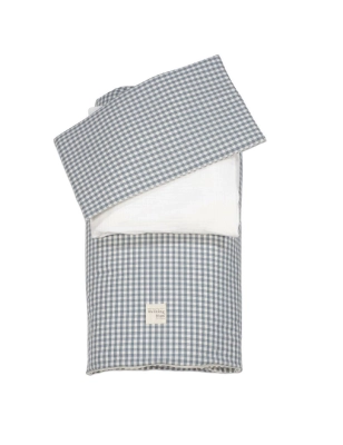 Edredón con sábana y almohada cuna Praliné de Walking Mum Matcha