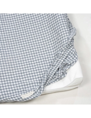 Cambiador casa Praliné Vichy de Walking Mum Matcha