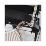 Bolso Góndola Praliné Rayas de Walking Mum Moka