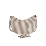 Bolso Góndola Praliné Rayas de Walking Mum Moka