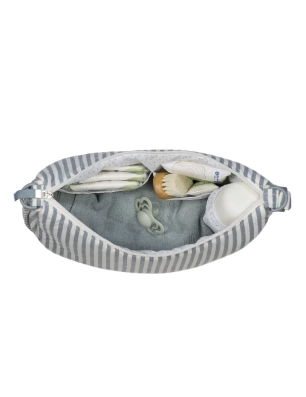 Bolso Góndola Praliné Rayas de Walking Mum Matcha