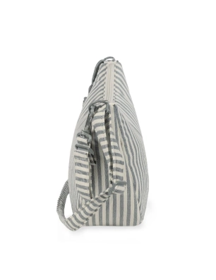 Bolso Góndola Praliné Rayas de Walking Mum Matcha
