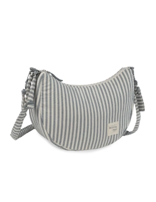 Bolso Góndola Praliné Rayas de Walking Mum Matcha