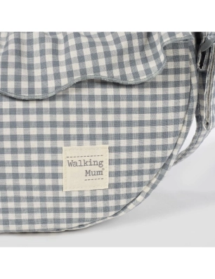 Bolso Góndola Praliné Vichy de Walking Mum Matcha