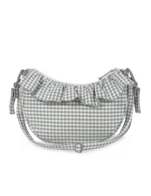 Bolso Góndola Praliné Vichy de Walking Mum Matcha