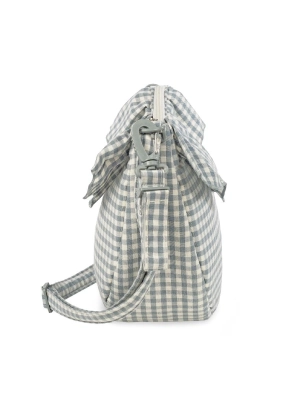 Bolso Góndola Praliné Vichy de Walking Mum Matcha