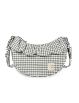 Bolso Góndola Praliné Vichy de Walking Mum Matcha