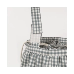 Bolso Bucket Praliné Vichy de Walking Mum Matcha