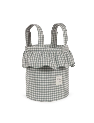 Bolso Bucket Praliné Vichy de Walking Mum Matcha