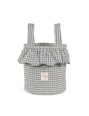 Bolso Bucket Praliné Vichy de Walking Mum