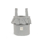 Bolso Bucket Praliné Vichy de Walking Mum Matcha