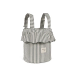 Bolso Bucket Praliné Rayas de Walking Mum Matcha