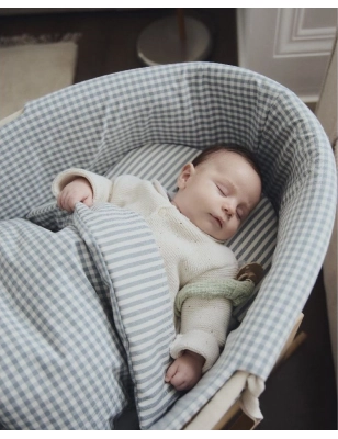 Vestiduras Moisés Praliné Reversible de Walking Mum Matcha