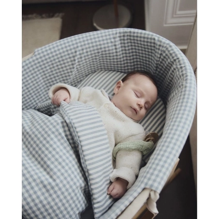 Vestiduras Moisés Praliné Reversible de Walking Mum Matcha