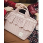 Bolsa Canastilla Praliné Vichy de Walking Mum