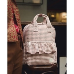 Mochila Praliné Vichy de Walking Mum Moka