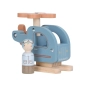 Helicóptero Madera de Little Ducth