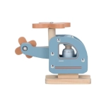 Helicóptero Madera de Little Ducth
