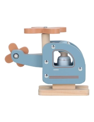 Helicóptero Madera de Little Ducth