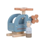 Helicóptero Madera de Little Ducth
