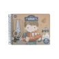 Libro recorta y pinta vehiculos de Little Dutch