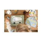 Libro recorta y pinta vehiculos de Little Dutch