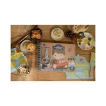 Libro recorta y pinta vehiculos de Little Dutch