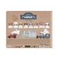 Libro recorta y pinta vehiculos de Little Dutch