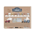 Libro recorta y pinta vehiculos de Little Dutch