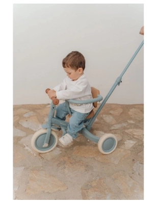Triciclo con Barra de Little Dutch Blue Light