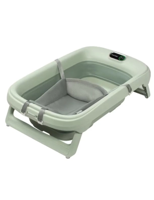 Bañera Plegable Indigo Plus con Newborn Maxicosi Sage Green