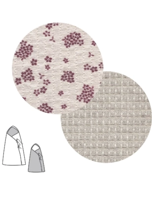 Saco Capazo Cruzado Reversible Naturale de Norababybags